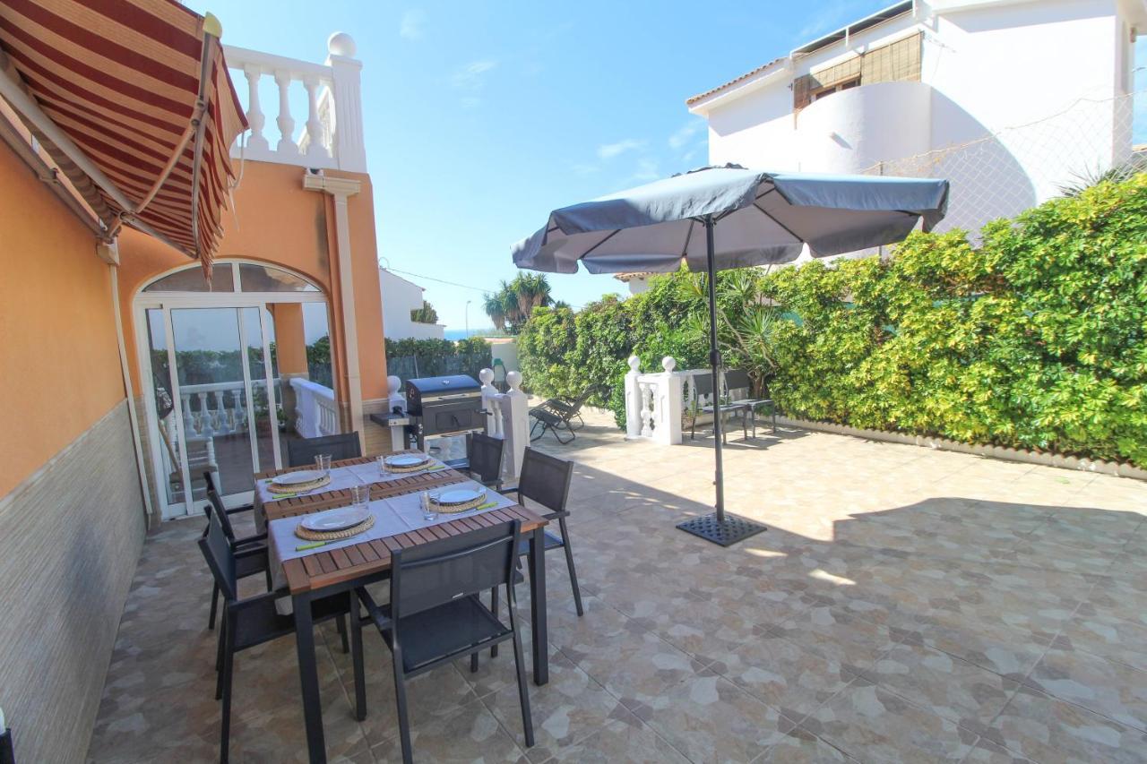 Great Villa, Sea Views, 20 Secs Walk To The Beach, Bbq, 9 People, 5 Mins Car From Alicante City Center, Sailing Club 3 Mins Walk Eksteriør bilde