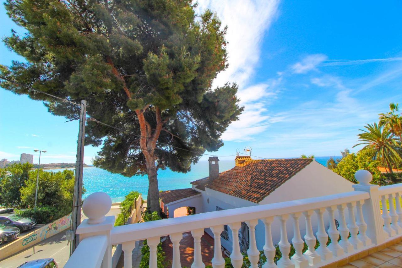 Great Villa, Sea Views, 20 Secs Walk To The Beach, Bbq, 9 People, 5 Mins Car From Alicante City Center, Sailing Club 3 Mins Walk Eksteriør bilde