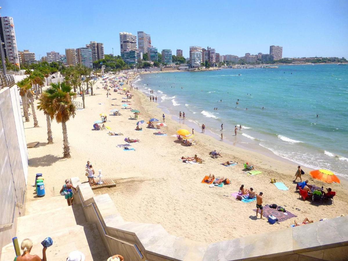 Great Villa, Sea Views, 20 Secs Walk To The Beach, Bbq, 9 People, 5 Mins Car From Alicante City Center, Sailing Club 3 Mins Walk Eksteriør bilde